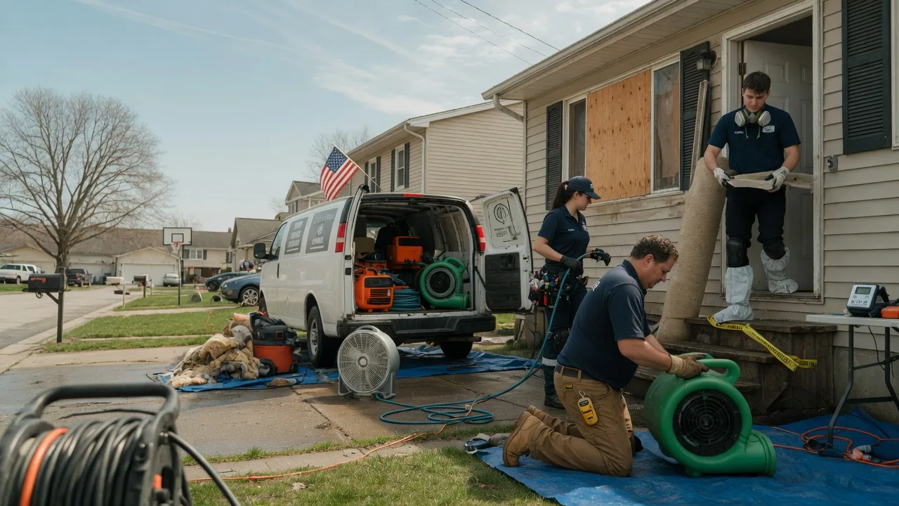 Water Damage Restoration in Cushing, IA near me